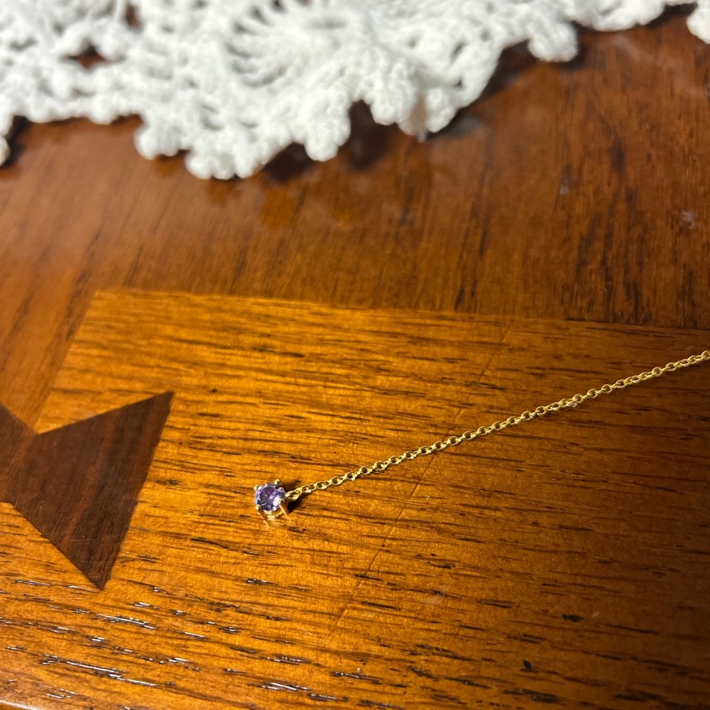 Kurt Geiger CZ Station Y Drop Necklace Multicolor Stones - Picture 3 of 5
